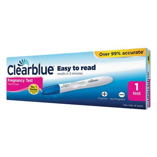 Тест на беременность Clearblue easy цифровой 2 шт. в Неофарм