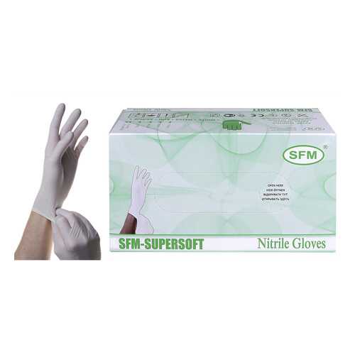 Перчатки медицинские SFM Hospital Products SUPERSOFT S белый 100 пар в Неофарм