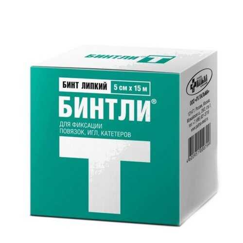 Бинт Бинтли 15 м х 5 см 951000799 белый в Неофарм