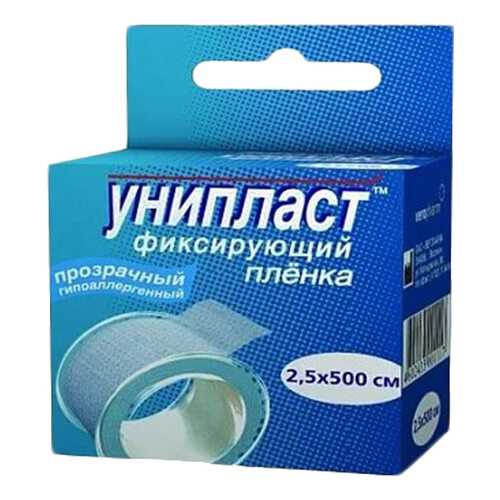 Лейкопластырь 2,5 х 500 см Унипласт прозрачный в Неофарм