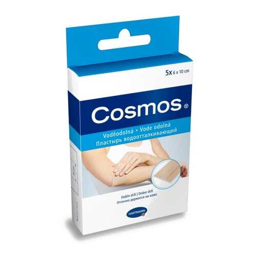 Пластырь Cosmos Water-Resistant Hartmann водоотталкивающий гипоаллергенный 6 х 10 см 5 шт. в Неофарм