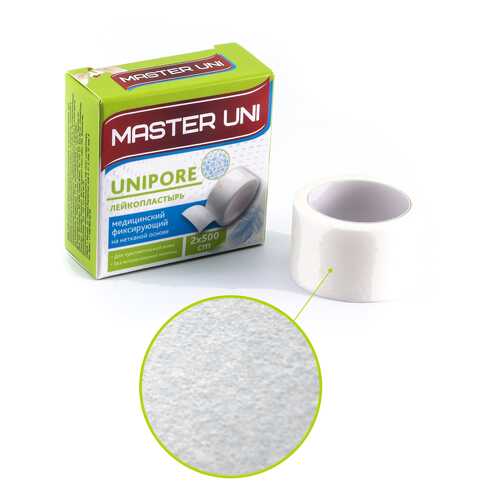 Пластырь Master Uni Unipore фиксирующий на нетканой основе 2 х 500 см в Неофарм