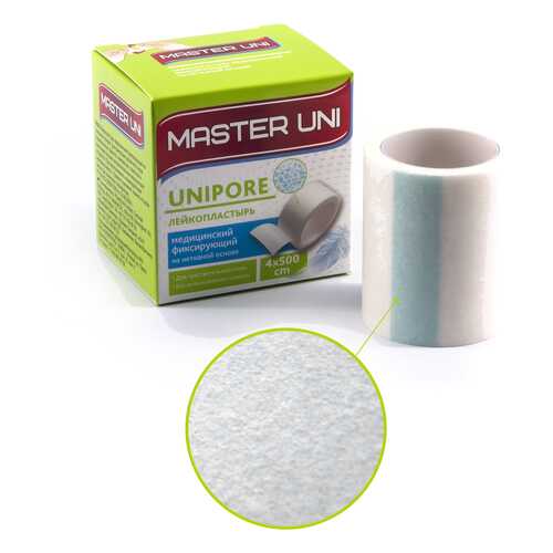 Пластырь Master Uni Unipore фиксирующий на нетканой основе 4 х 500 см в Неофарм
