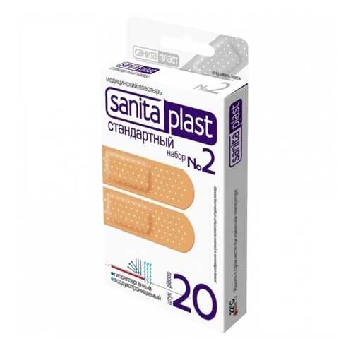 Пластырь Sanits plast Стандартный 2 20 шт. в Неофарм