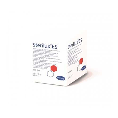 Салфетки Sterilux ES марлевые нестерильные 13 нитей 8 слоев 7,5 х 7,5 см 100 шт. в Неофарм