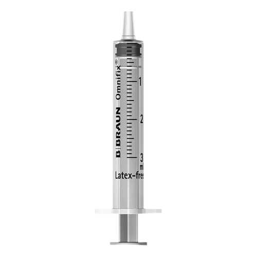 Шприц Омнификс Omnifix 3-компонентный 3мл игла 23G 100шт B.Braun в Неофарм