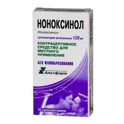Ноноксинол суппозитории вагинальные 120 мг 10 шт. в Неофарм