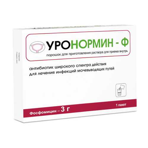 Уронормин-Ф порошок для приготовления раствора для приема внутрь пакектик 3 г 1 шт. в Неофарм