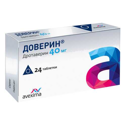 Доверин таблетки 40 мг №24 в Неофарм