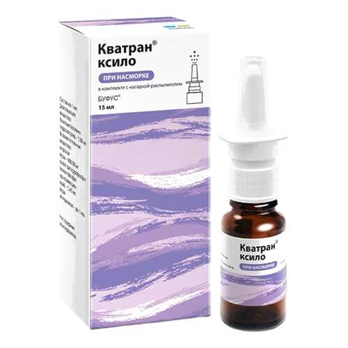 Кватран ксило капли наз.0,1% флакон 15 мл/Renewal в Неофарм