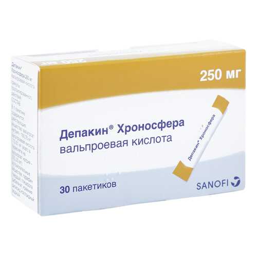 Депакин Хроносфера гранулы 250 мг 30 шт. в Неофарм