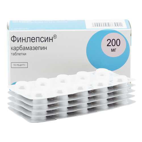 Финлепсин таблетки 200 мг 50 шт. в Неофарм