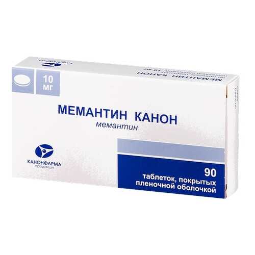 Мемантин Канон таблетки 10 мг 30 шт. в Неофарм