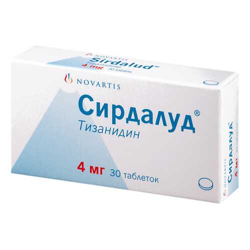 Сирдалуд таблетки 4 мг №30 в Неофарм
