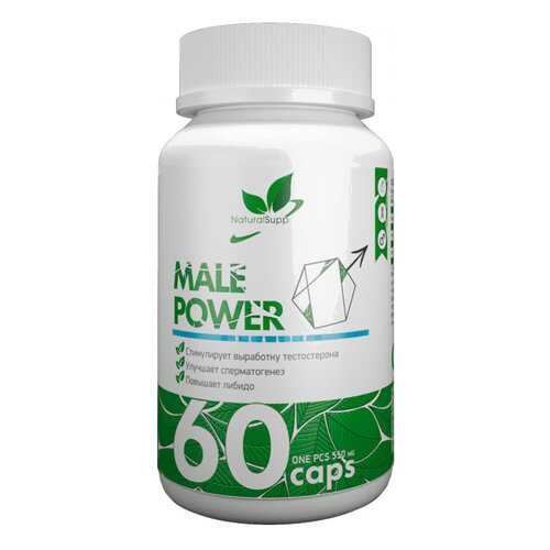 Добавка для мужчин NATURALSUPP Male Power капсулы 60 шт. в Неофарм