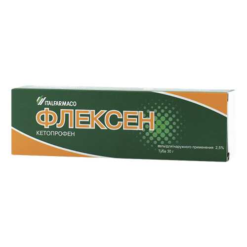 Флексен гель для наружн.прим.2,5% туба 30 г в Неофарм