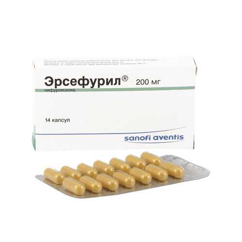 Эрсефурил капсулы 200 мг 14 шт. в Неофарм