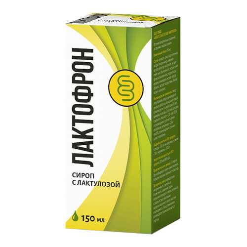 Лактофрон Лактулоза сироп 36% 150 мл в Неофарм