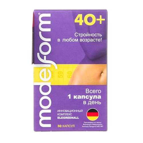 Modelform 40+ 380 мг капсулы 30 шт. в Неофарм
