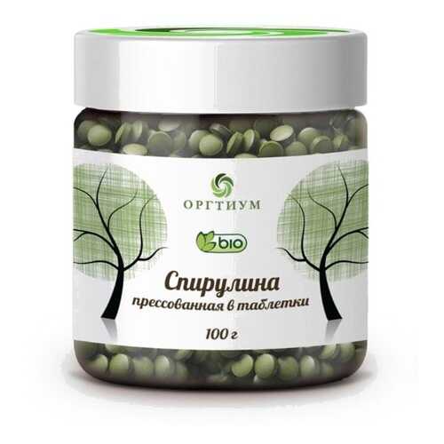 Спирулина Оргтиум прессованная БИО в таблетках 100 г в Неофарм