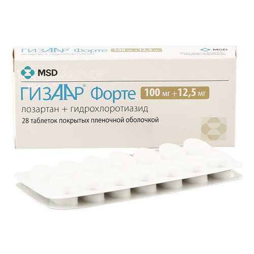 Гизаар Форте таблетки 28 шт. в Неофарм
