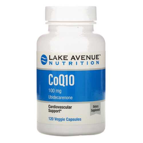 Коэнзим Q10 Lake avenue nutrition 100 мг растительные капсулы 120 шт. в Неофарм