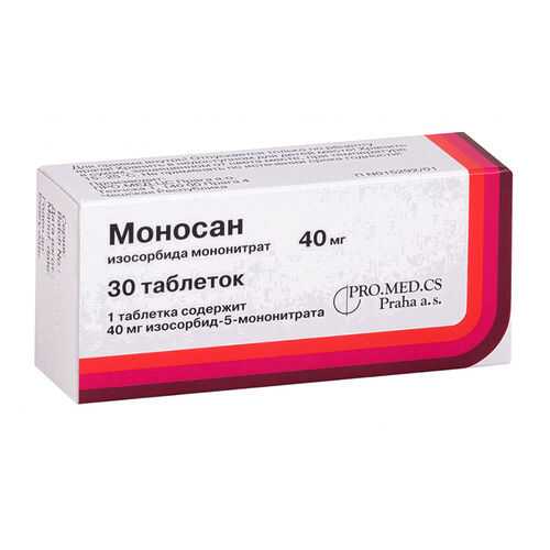 Моносан таблетки 40 мг 30 шт. в Неофарм