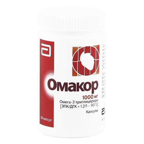 Омакор капсулы 28 шт. Солвей Фарма в Неофарм