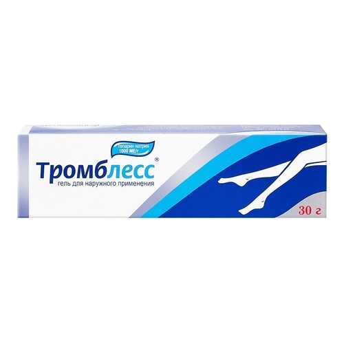 Тромблесс гель 1000 ЕД/г 30 г в Неофарм