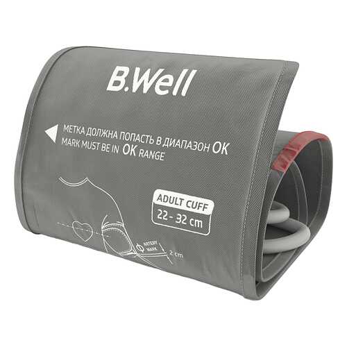 Манжета B.WELL M (22-32 см) стандартная в Неофарм