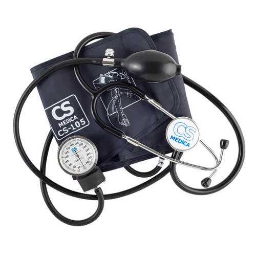 Тонометр CS Medica CS-105 механический на плечо с фонендоскопом в Неофарм