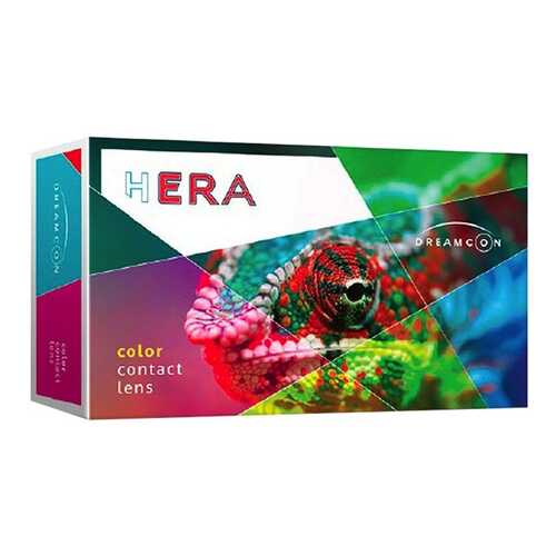 Контактные линзы Hera Two-Tone Party 2 линзы R 8,6 -2,50 Зеленые в Неофарм