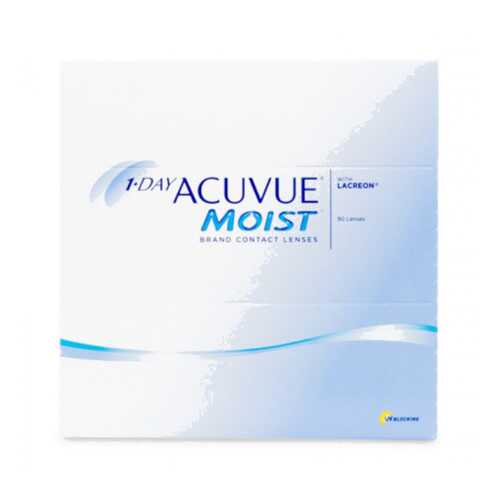 Контактные линзы 1-Day Acuvue Moist 90 линз R 8,5 +4,00 в Неофарм