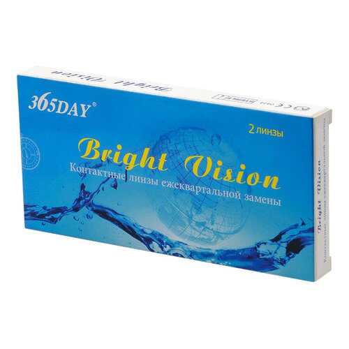 Контактные линзы 365Day Bright Vision 2 линзы R 8,6 -10,0 в Неофарм