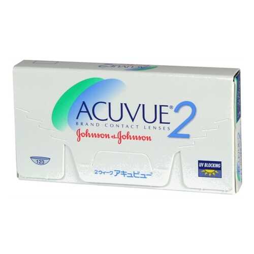 Контактные линзы Acuvue 2 6 линз R 8,7 +2,25 в Неофарм