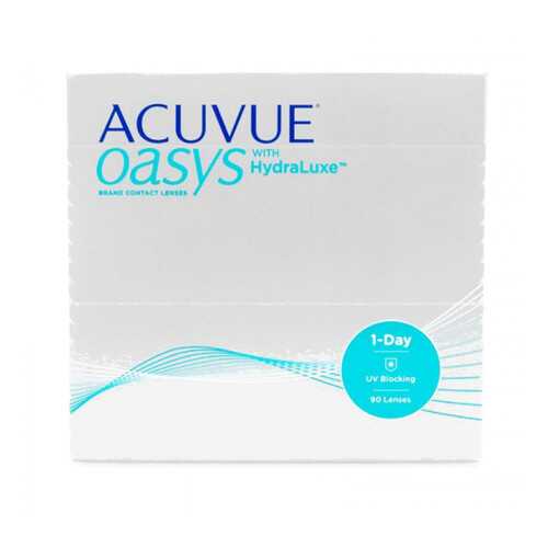 Контактные линзы Acuvue Oasys 1-Day with HydraLuxe 90 линз R 9,0 -11,50 в Неофарм
