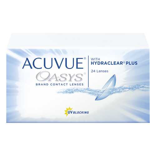 Контактные линзы Acuvue Oasys with Hydraclear Plus 24 линзы R 8,4 +3,50 в Неофарм