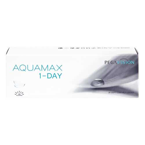 Контактные линзы AQUAMAX 1-DAY 30 линз R 8,6 -1,00 в Неофарм