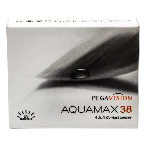 Контактные линзы AQUAMAX 38 4 линзы R 8,6 -2,50 в Неофарм