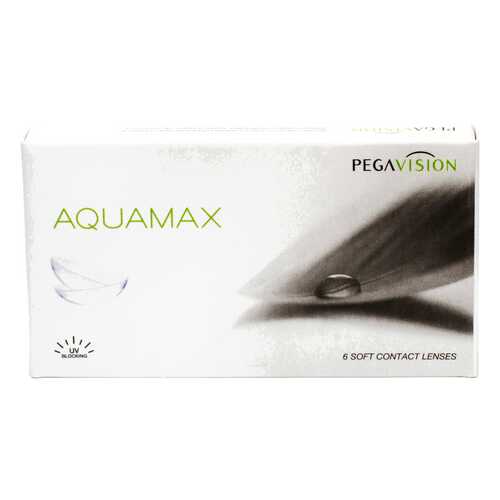 Контактные линзы AQUAMAX 6 линз R 8,6 -3,75 в Неофарм