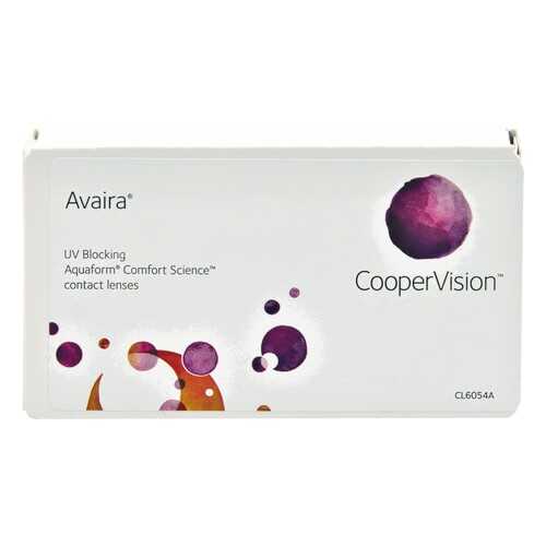 Контактные линзы Avaira 6 линз R 8,5 -1,25 в Неофарм