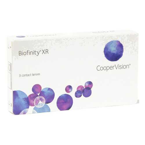 Контактные линзы Biofinity XR 3 линзы R 8,6 -18,00 в Неофарм