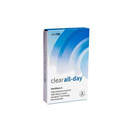Контактные линзы ClearLab Clear All-Day 6 линз R 8.6 -10,50 в Неофарм