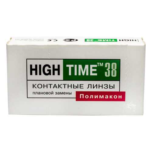 Контактные линзы High Time 38 4 линзы R 8,6 -8,00 в Неофарм