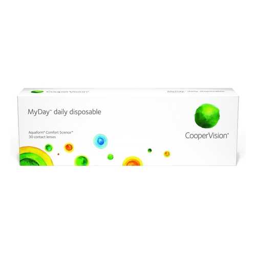 Контактные линзы MyDay Daily disposable 30 линз R 8,4 -3,75 в Неофарм