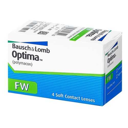 Контактные линзы Optima FW 4 линзы R 8,4 -7,00 в Неофарм