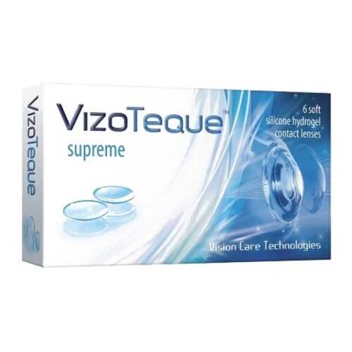 Контактные линзы VizoTeque Supreme 6 линз R 8,6 -0,50 в Неофарм