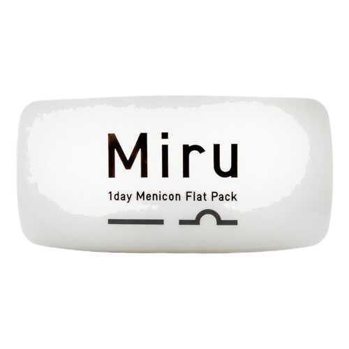 Линза контактная Miru 1 day Menicon Flat Pack -0,50 30 шт. в Неофарм