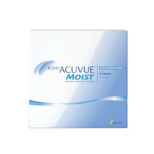 Контактные линзы 1-Day Acuvue Moist for Astigmatism 90 линз -1,75/-1,25/170 в Неофарм