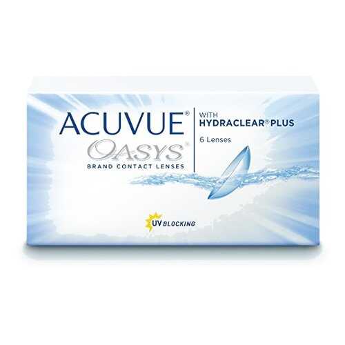 Контактные линзы Acuvue Oasys for Astigmatism with Hydraclear Plus 6 R 8,6 -5,50/-0,75/70 в Неофарм
